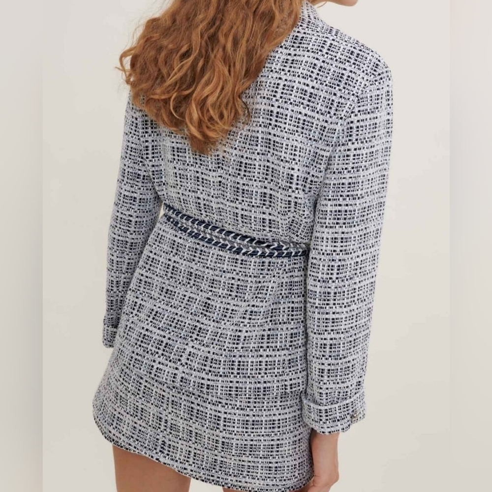 Maje Tweed Jacket Blazer - Picture 3 of 12
